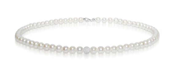 Collier Promesse Femme Fresh Water in Perles Perla FRS1E5.5 - FRS1E5.5